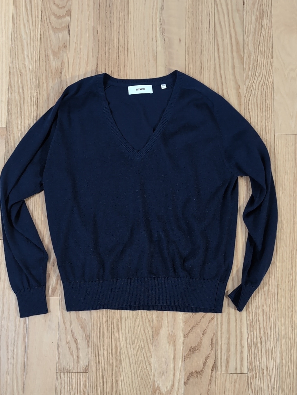 Buck Mason Cashmere V-Neck Sweater